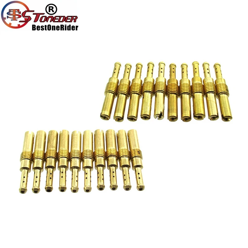 STONEDER Carb Pilot Slow Jet #32 35 38 40 42 45 48 50 52 55 62 65 68 70 72 75 78 80 82 85 для Keihin N424-21 PJ PWK PWM PE PD |
