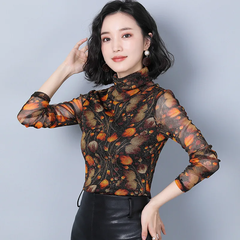 

2018 Autumn New Pattern Will Code Self-cultivation Thin High Lead Gauze Long Sleeve Elastic Force Jacket Unlined Upper Garment