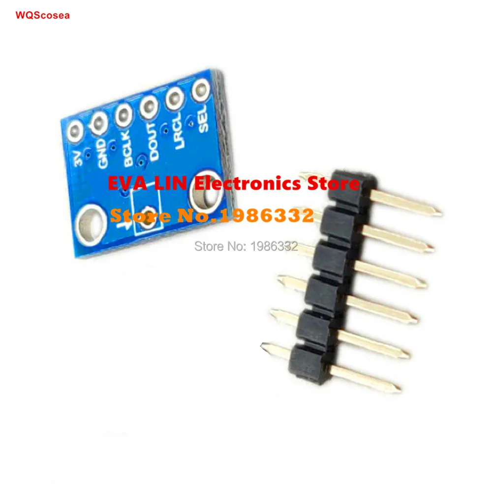 Цифровой MEMS микрофон WS16 SPH0645LM4H I2S модульный разрывной выход микрофон|Детали и