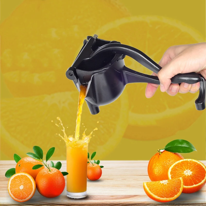 Diy соковыжималка для фруктов ручная алюминиевая цитрусовых апельсиновый Лимон
