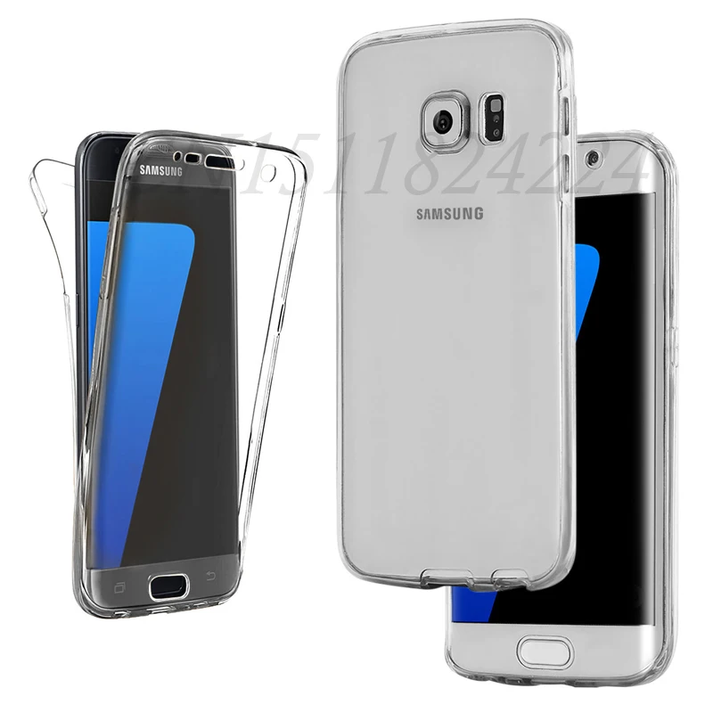 360 Full Body For Samsung S10 S10e Cover TPU Silicone Cases A750 J4 J6 Plus 2018 Phone Note 9 J3 J5 J7 Pro Case S10+ |