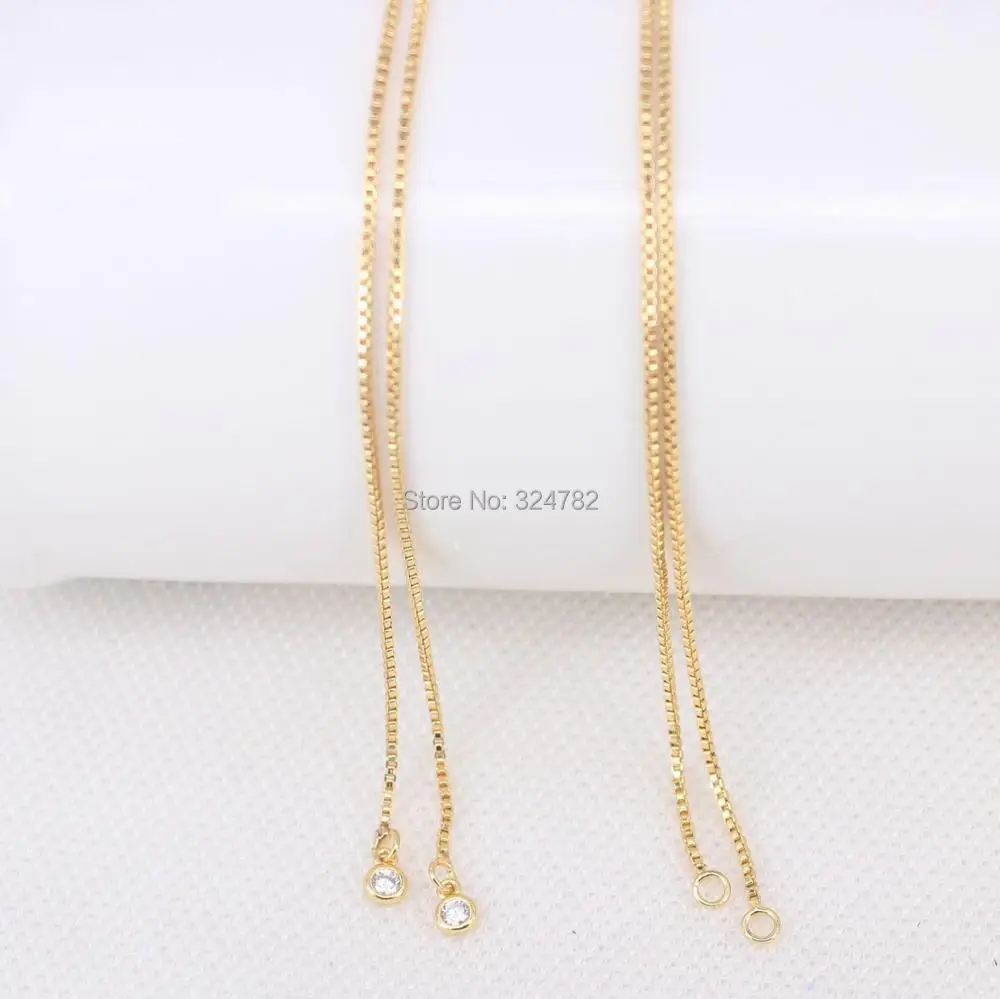 10pcs Gold Chain for Making Necklace Adjustable Jewelry Supply DIY | Украшения и аксессуары