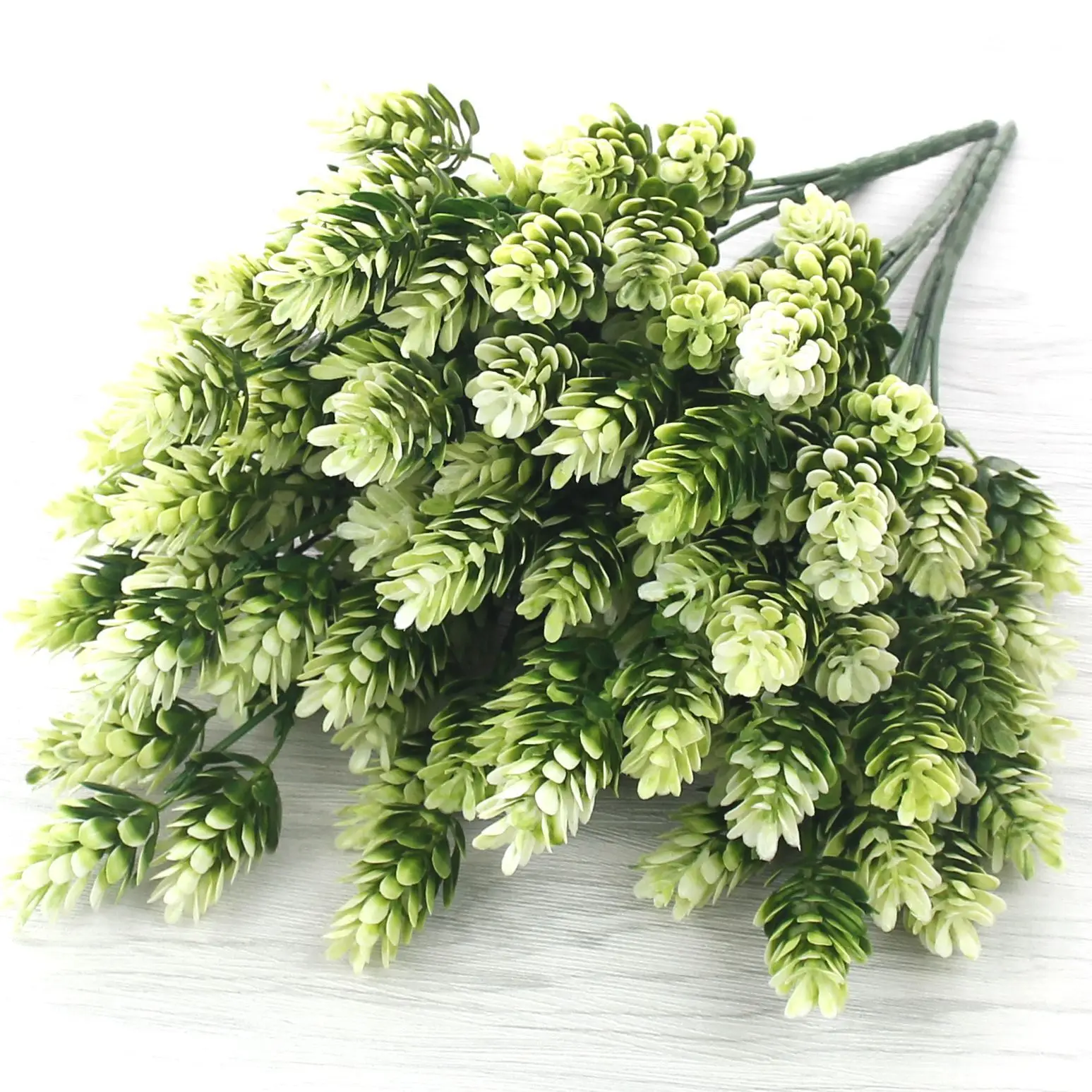 35 Hoofden/комплект из соснового конуса Simulatie Ananas Gras Kunstmatige Planten Diy Huis Vazen Voor Decoratie Nep пластиковый помпон