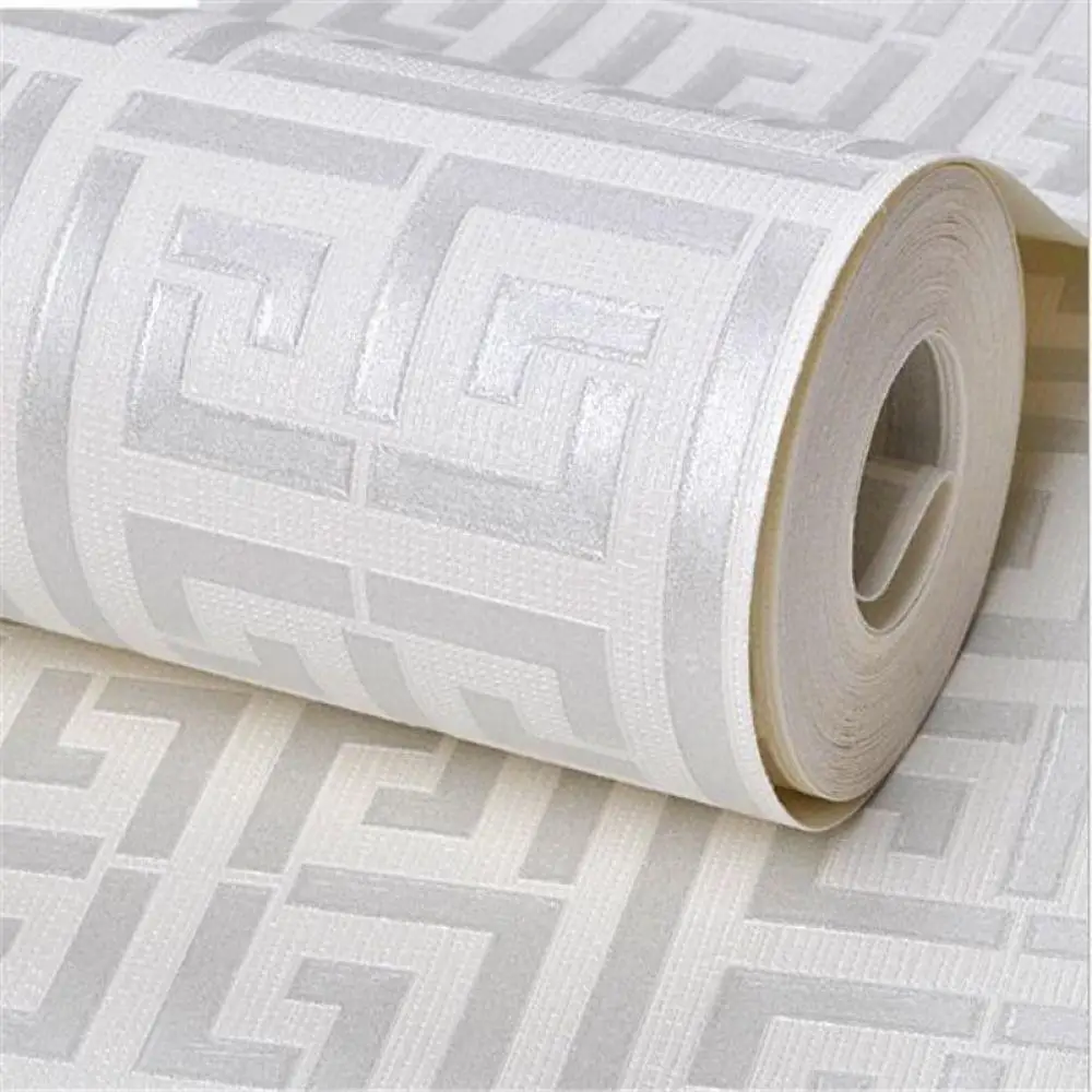 Золото серебро ПВХ обои s рулоны Текстурированная Черная Белая настенная бумага