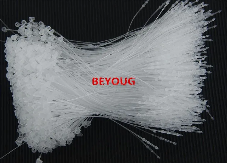 Качество бирка строка в одежда пластиковые строки 9 см шнур для одежды