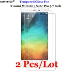 2 шт.лот для xiaomi mi note 1, закаленное стекло 9H 2.5D, Премиум Защитная пленка для экрана xiaomi mi noteNote Pro 5,7 дюйма