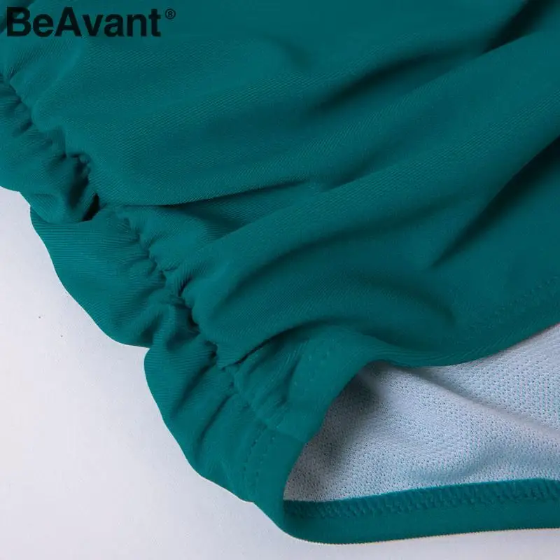 Женский купальник на одно плечо BeAvant винтажный с цветочным принтом и оборками