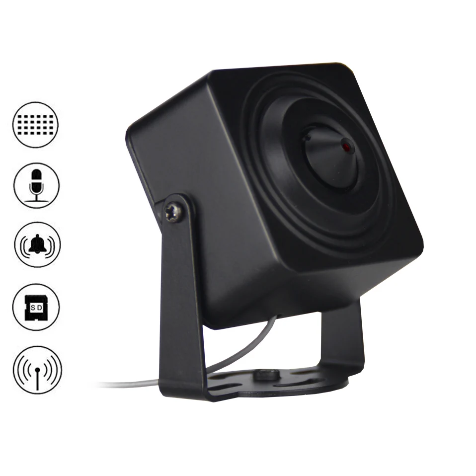 Sony Starvis 2MP Mini WIFI IP Camera 1080P Taper 3.7mm lens 2-Way Audio Alarm SD Card Slot H.265/H.264 ONVIF 2.4 | Безопасность и