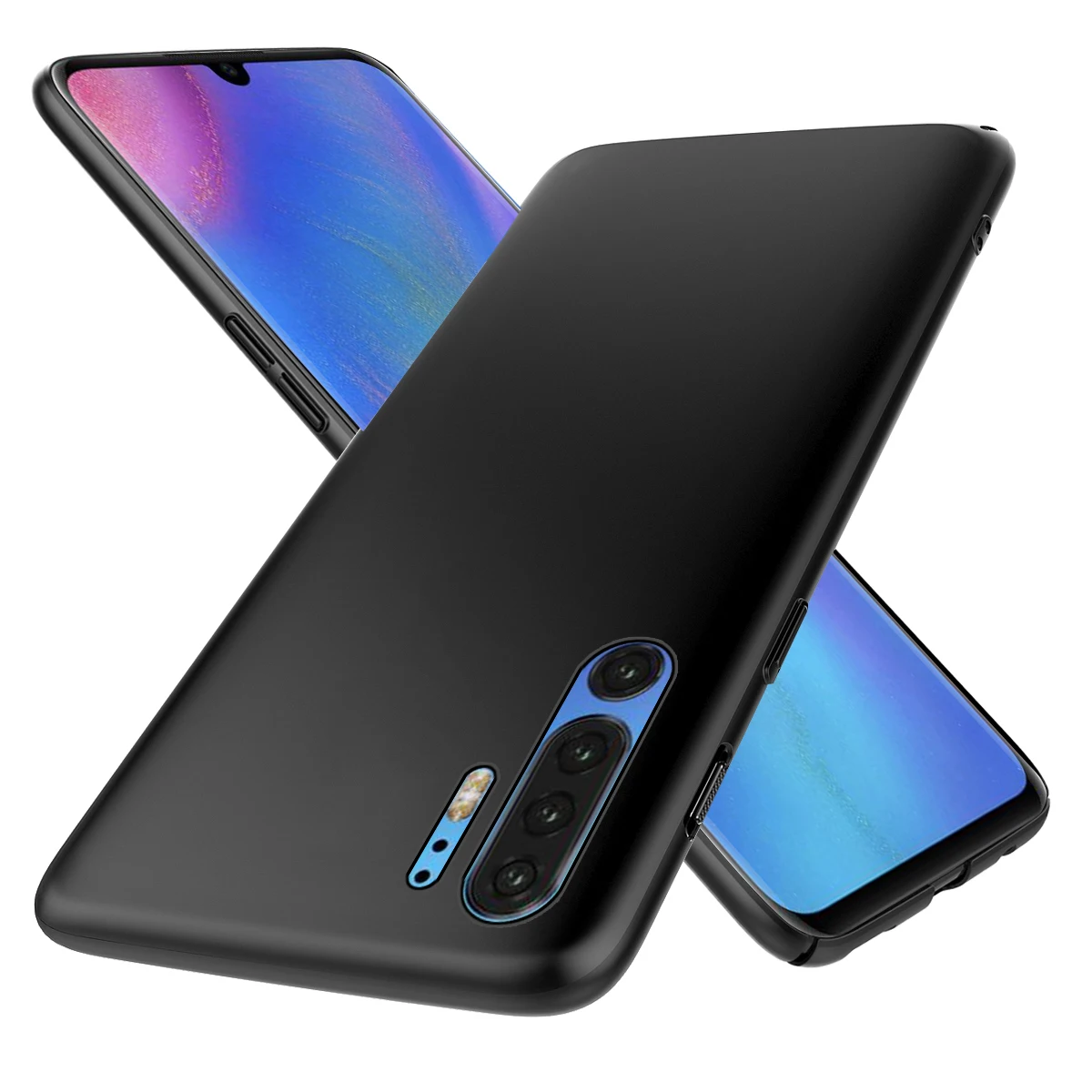 Роскошный мягкий силиконовый чехол для Huawei P30 Pro Тонкий Ультратонкий матовый