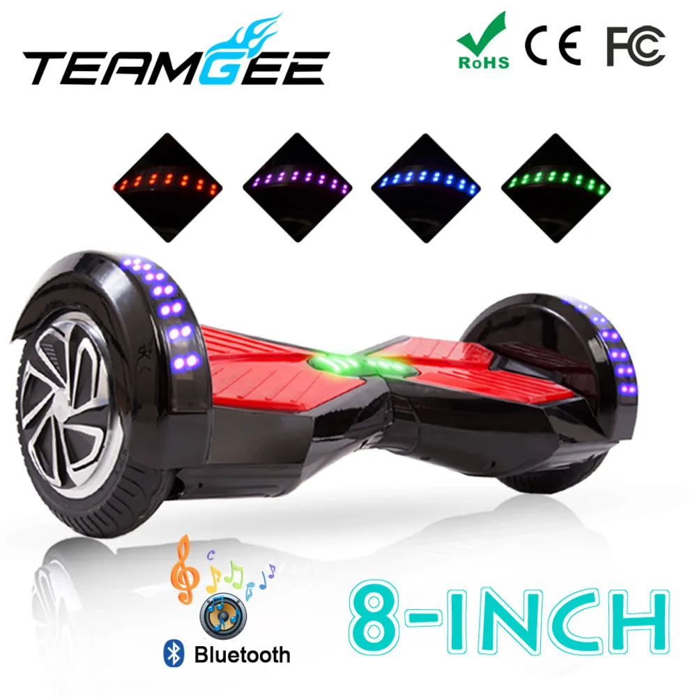 6 5 дюймов черный Ховерборд Giroscooter колесо Patinete electronico умный баланс колесный