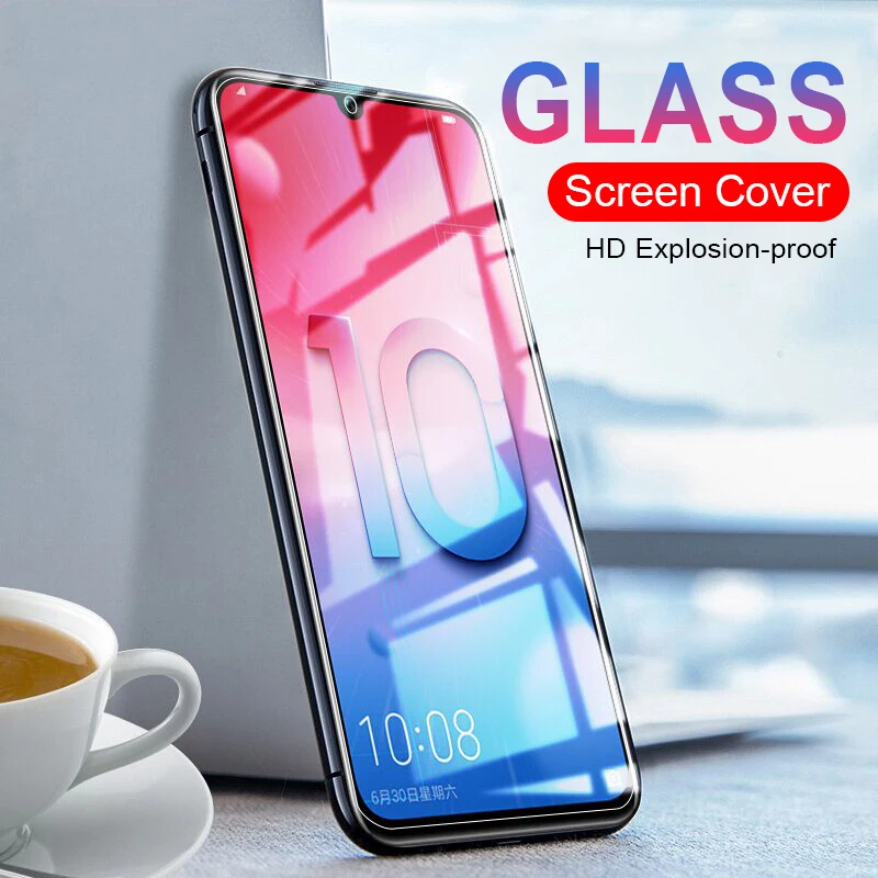 Закаленное стекло для huawei honor 10 lite light psmart 2019 view 20 view20 v20 nova 4 полное покрытие