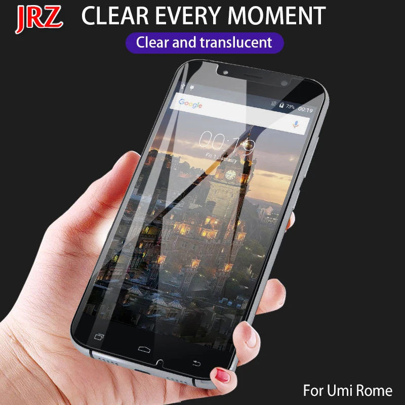 JRZ закаленное стекло для UMI Rome X защитная пленка экрана телефона замена легко
