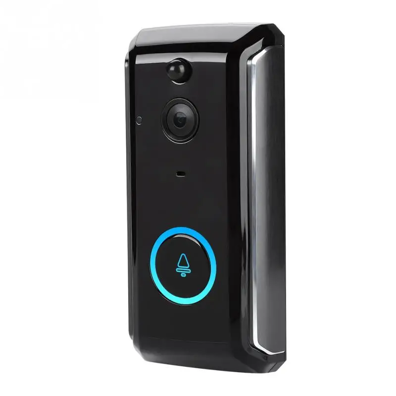 720P ЖК экран цифровой беспроводной WiFi HD Смарт камера дверной звонок умный дом