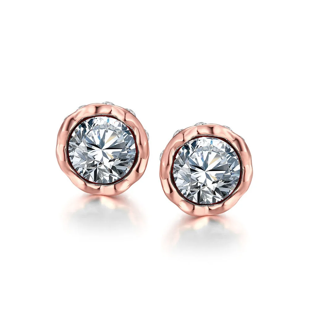 New Fashion jewelry High grade heart earrings for women Crystals From Austrian woman girl gift | Украшения и аксессуары