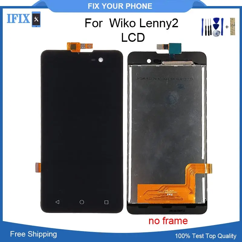 Для Wiko Lenny 2 ЖК дисплей кодирующий преобразователь сенсорного экрана в сборе
