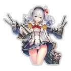Kantai Коллекция Kancole виниловая наклейка стикер мультфильм аниме ноутбук Манга автомобиль грузовик