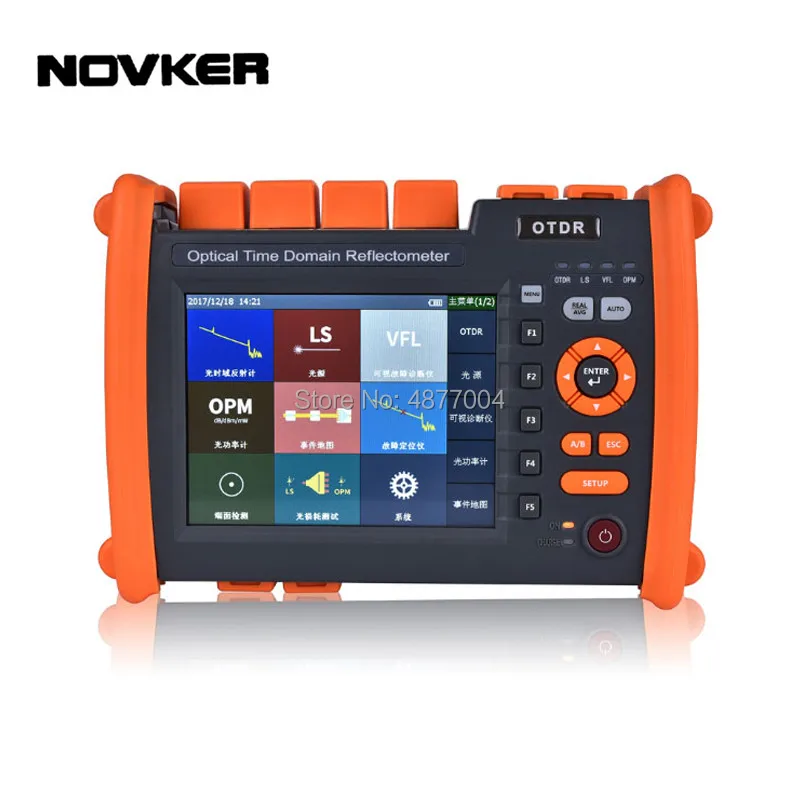 NOVKER NK5600 волоконно оптический OTDR 30/32DB 100 км 1310/1550nm с VFL OPM светильник источник|Оптоволоконное оборудование| |