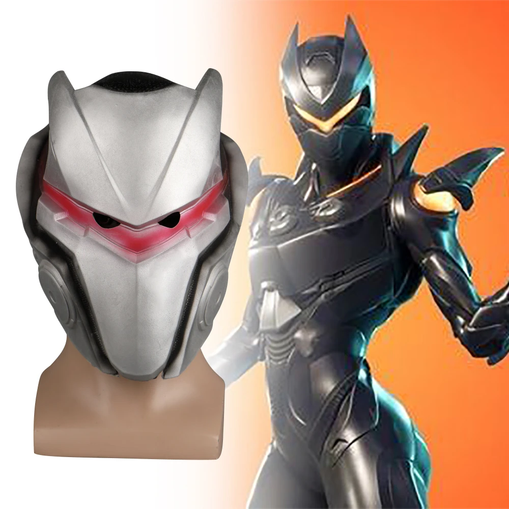 Игра Fortniter Омега маска дрейф Косплей латексный шлем Хэллоуин Вечеринка
