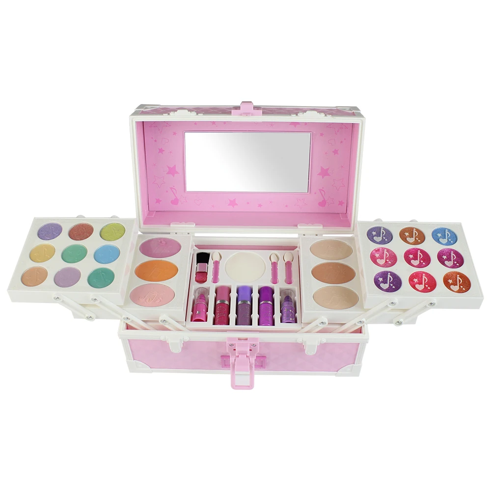 2019 косметический набор для макияжа девочек палитра тени век лак ногтей бальзам