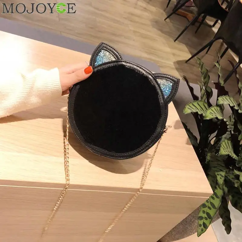 Корейская модная женская круглая сумка новинка 2018 качественная мягкая плюшевая