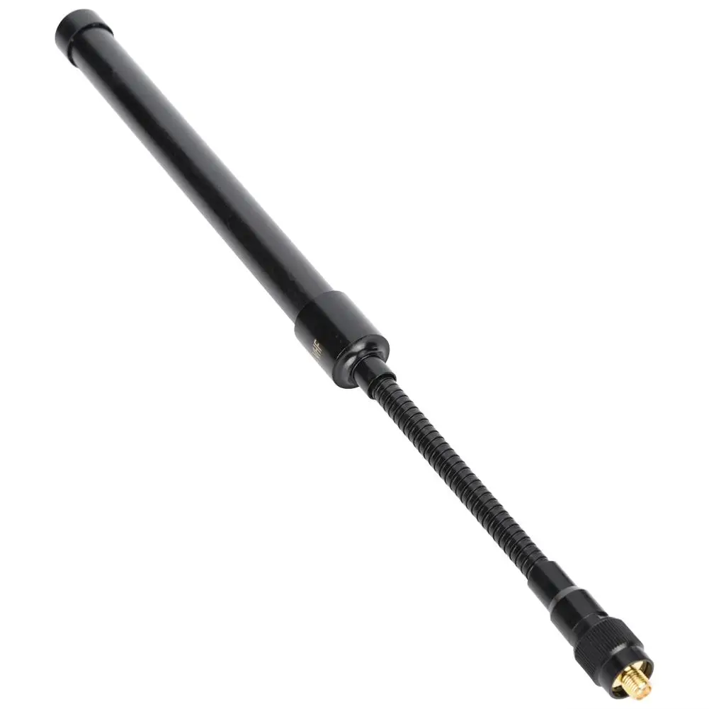 Гусиная трубка антенна головка SMA Складная VHF136 174MHz или UHF400 470MHz портативная радио