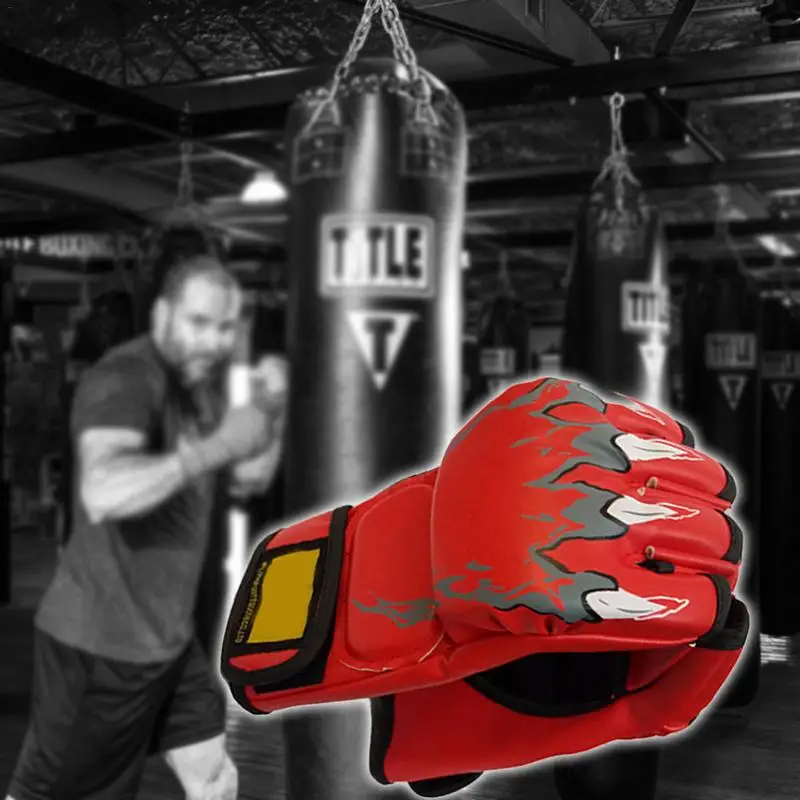 2018 Новое поступление полуперчатки боксёрские перчатки для спарринга Kick UFC бокса