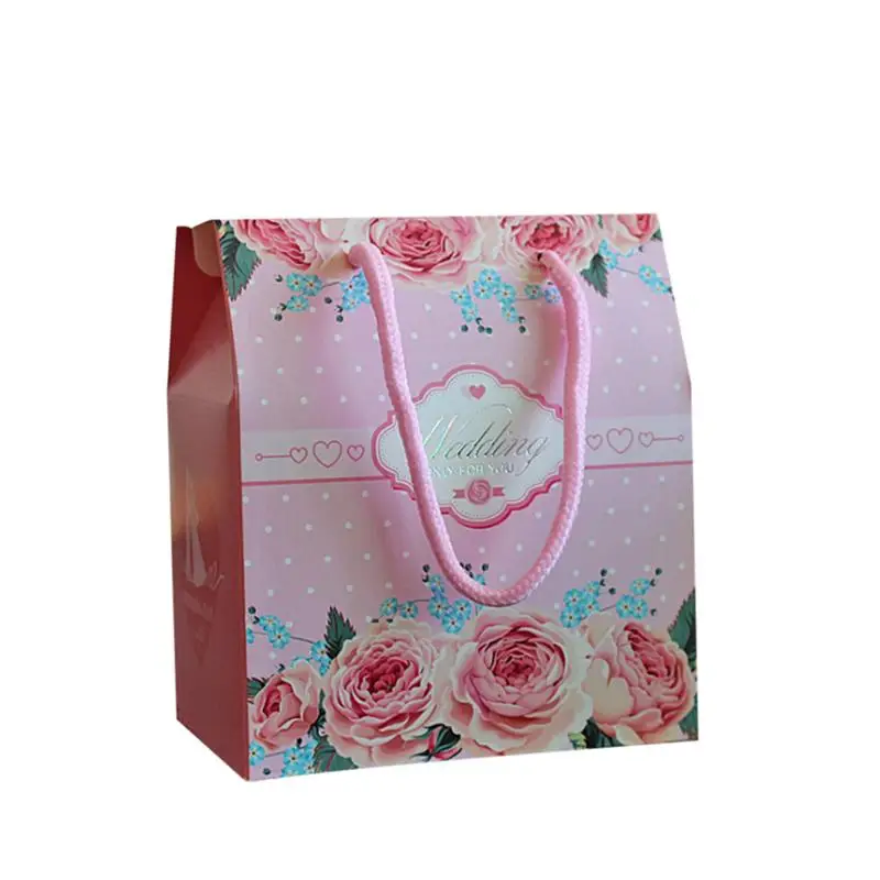 10 Pcs Handheld Vertical Wedding Candy Creative Box Bag for Bridal Shower Party Birthday Gifts |