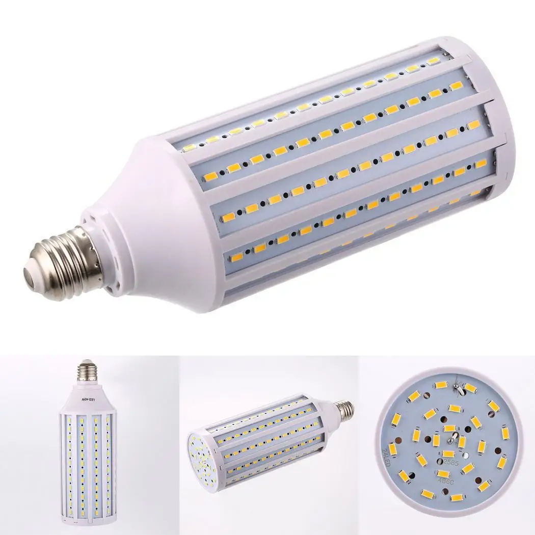 E27 40 Вт белый/теплый белый светодиодный кукурузы 7 4 см/2 9 дюйма 220 V свет почти все