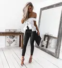 Модные повседневные женские облегающие леопардовые змеиные животные с высокой талией эластичные леггинсы