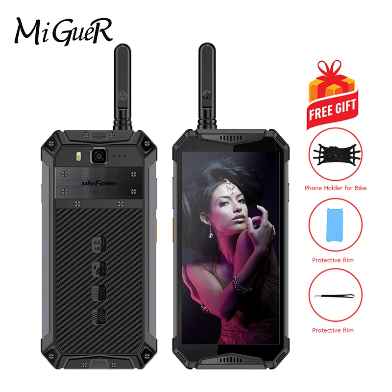 Ulefone ARMOR 3 T Мобильный Телефон IP68 Водонепроницаемый 21MP 10300 mAh 5 7 &quotFHD 4 GB 64 Android 8 1