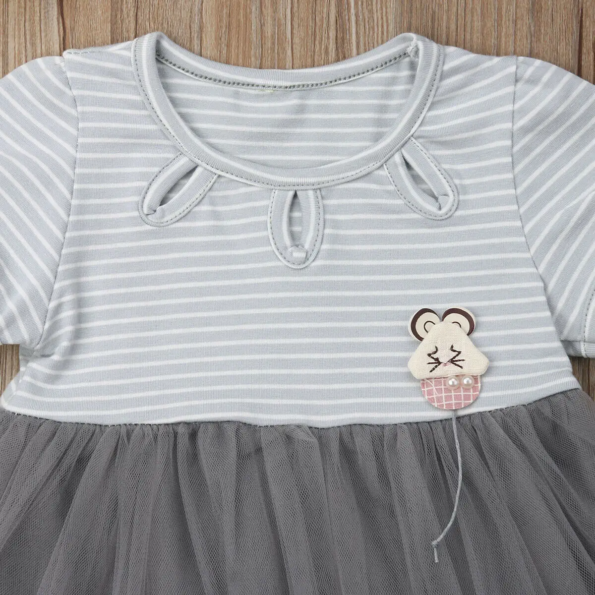 

Pudcoco Baby Girl Dress 6M-4Y Kids Baby Girls Party Pageant Princess Tulle Formal Tutu Dress Clothes Sundress