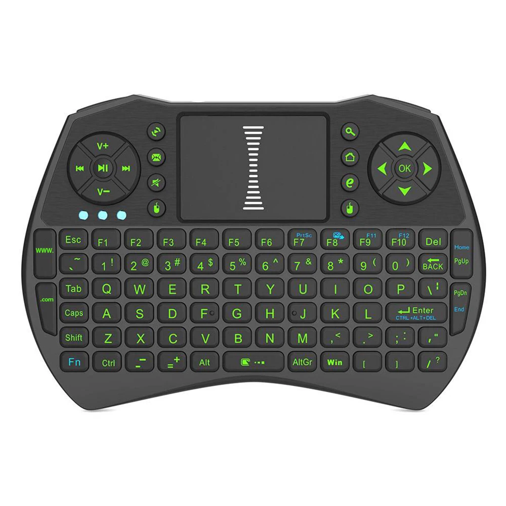 CZ сток с подсветкой 2 4 GHz Беспроводная клавиатура Air Mouse тачпад ручной пульт