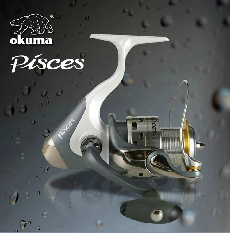 Спиннинговая катушка Okuma PSII 800 9BB металлическая головка Высокопрочное рыболовное