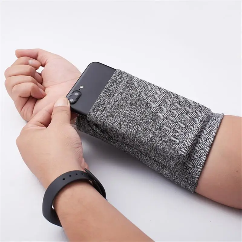 Wrist Arm Bag Elastic Mobile Phone Armband Sports Unisex Fitness Running | Спорт и развлечения