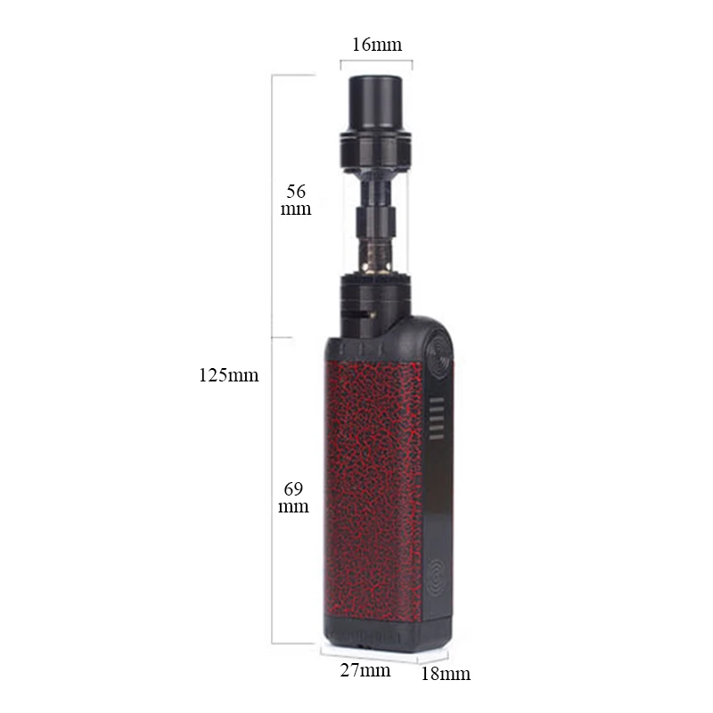 Катушка отец 40 Вт CF турбина мини Vape стартовый набор Dabmaster 1 9 мл атомайзер 900 мАч