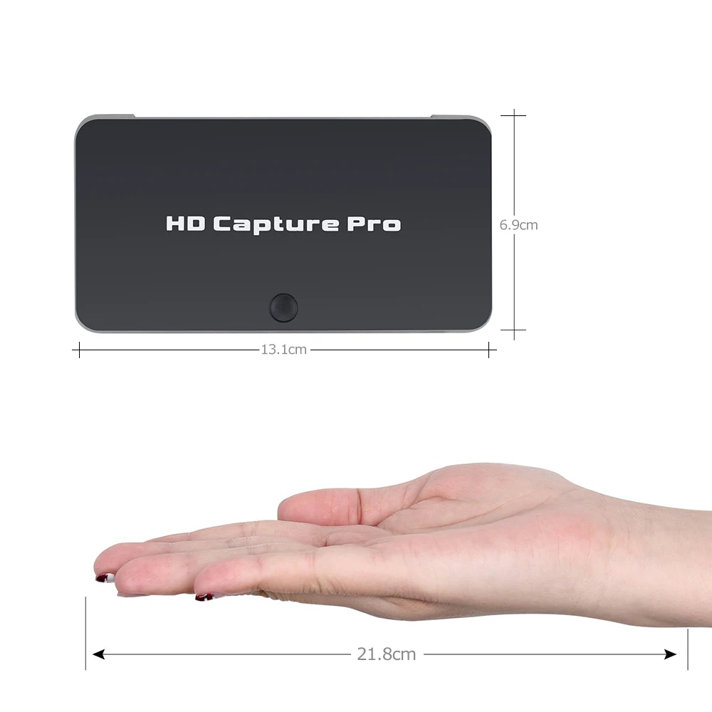 Ezcap 295 HD видеозахват 1080P рекордер USB 2 0 оборудование для воспроизведения H.264 карты