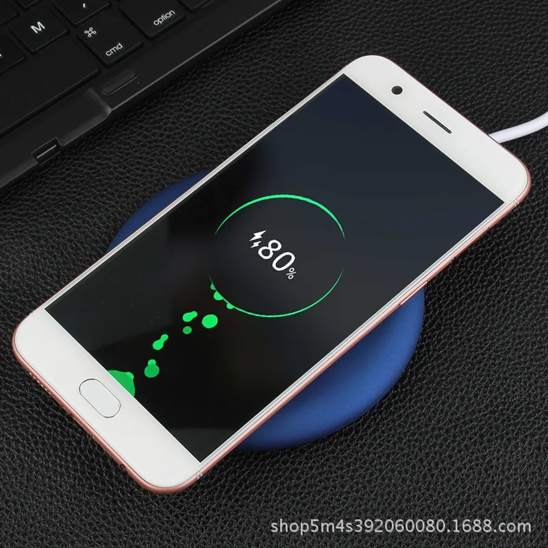 ЛМС Беспроводной Зарядное устройство зарядного устройства для IPhone 8 10 X samsung S7 S8 5