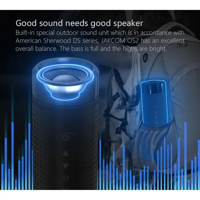 OS2 Портативный беспроводной bluetooth динамик открытый водонепроницаемый для