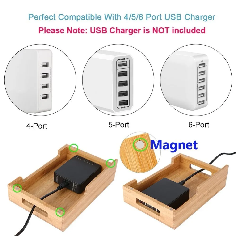 bamboo wooden charging dock station mobile phone stand charger holder storage table for phone x 8 7 plus 6 6s plus 5s for watch free global shipping
