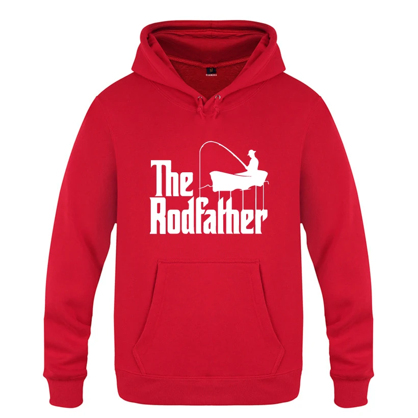 RodFather Крестный отец Рыбалка шутка в рыбацком стиле кофты Для мужчин 2018 с