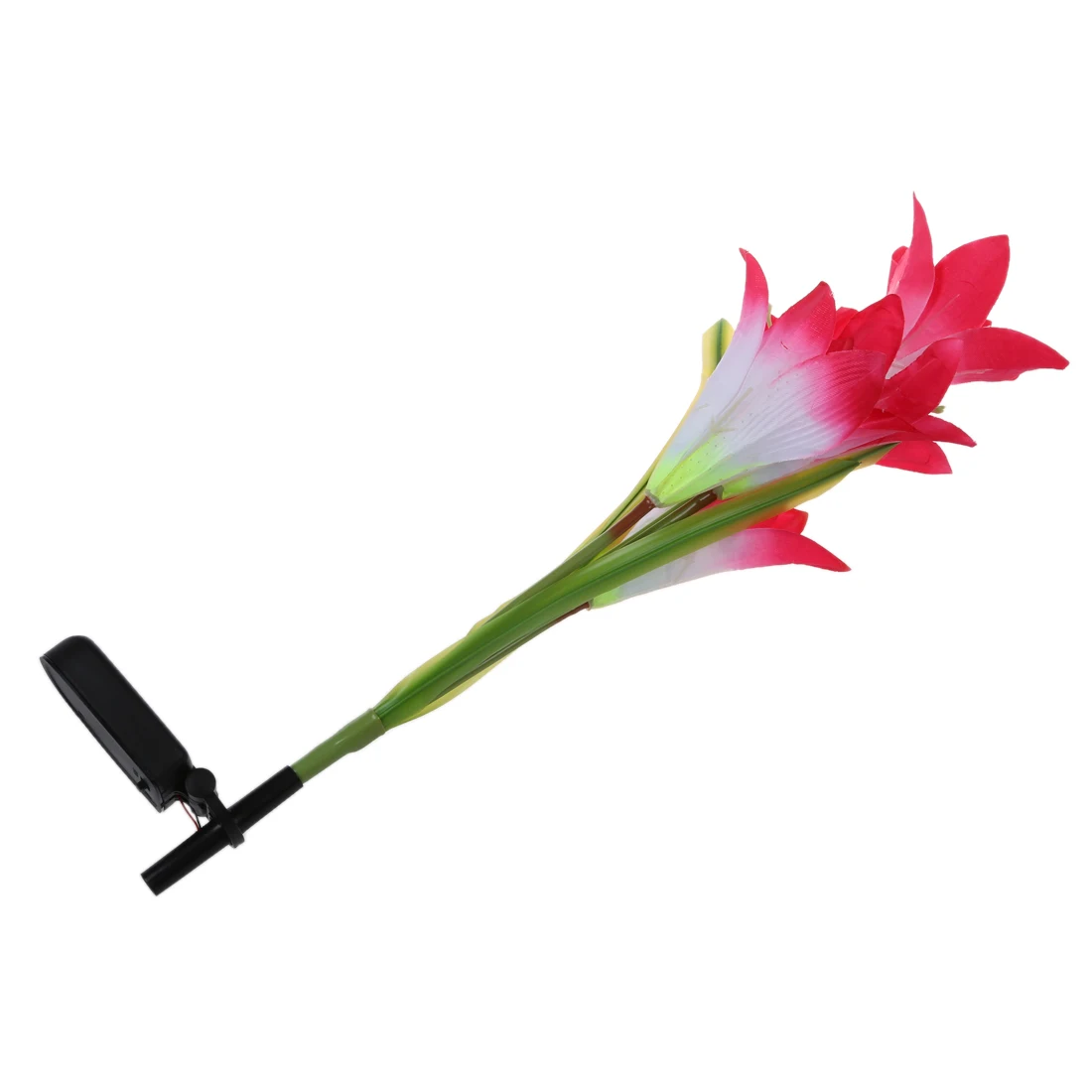 Solar Power 4 LED Garden Light Yard Path Landscape Lily Flower Lamp | Лампы и освещение