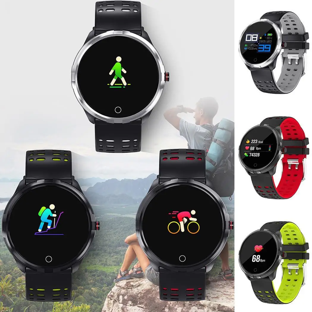 Смарт-часы кровяное давление частота сердечных сокращений 380 мАч литий-ионный