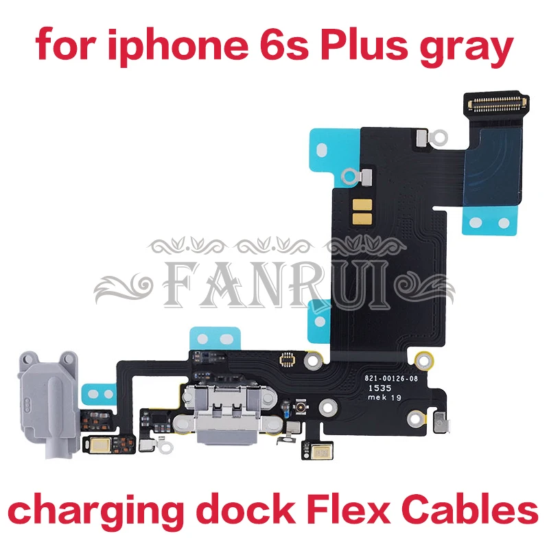 1 шт зарядное устройство USB для iPhone 6s Plus док станция гибкий кабель наушников Jack