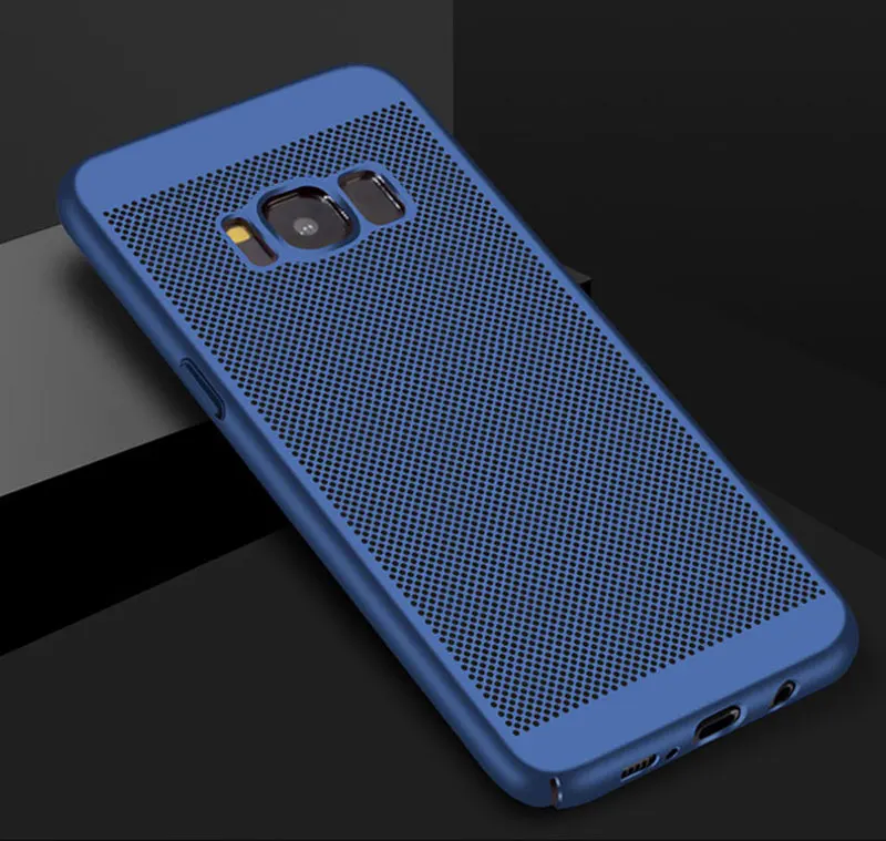 Breathable Cooling Case For Samsung Galaxy S10E S10 plus A50 M20 Note 5 8 9 J8//J6/J4/A6 A750 2018 A6plus J7 J700 J5 J500 2015 |