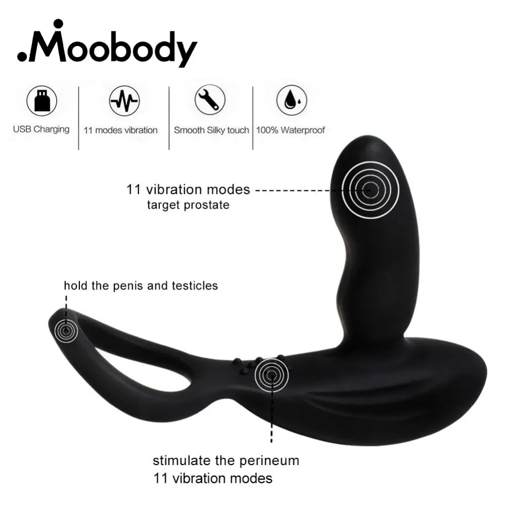 Фото Prostate Massager Male Anal Plug Butt Prostata Vibrator Wireless Remote Control G-spot Dildo Sex toys for Man Красота и здоровье Prostate Massager Male Anal Plug Butt Prostata Vibrator Wireless Remote Control G-spot Dildo Sex toys for Man Красота и здоровье