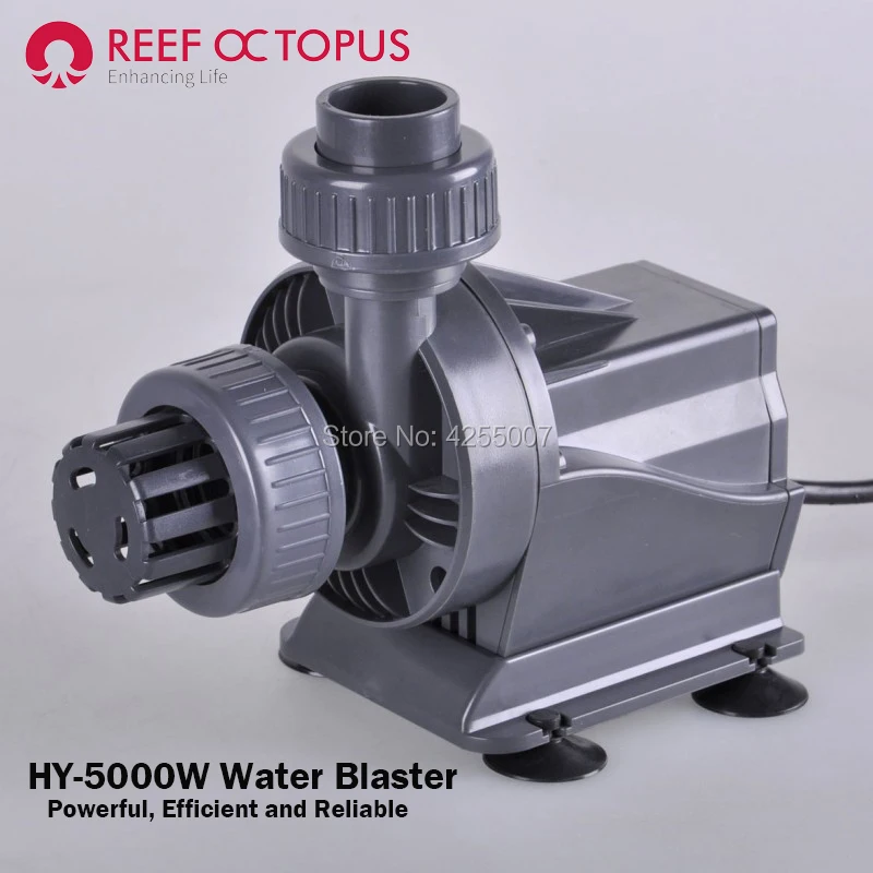 Риф Осьминог HY-5000W 55W 5200LPH/1373GPH водяной бластер насос | Дом и сад