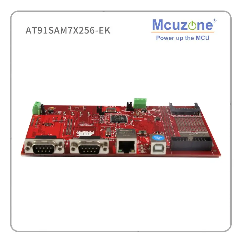 AT91SAM7X256 EK оценочный набор Ethernet USB UART CAN SD GPIO JTAG SAM7X256 7X256 91SAM7X256 AU ARM7 микросхема ATMEL|gpio