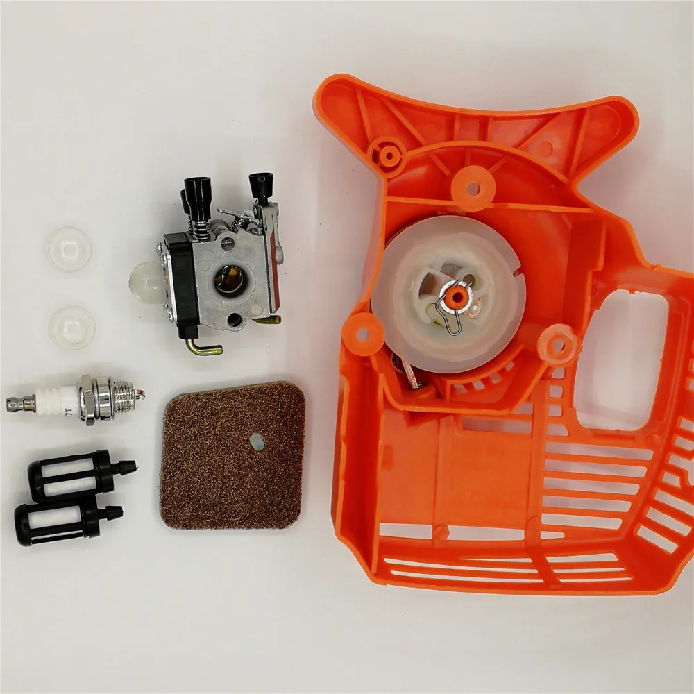 Карбюратор Recoil Starter Carb комплект воздушных топливных фильтров для STIHL FS55 FS46 FS45 FS38