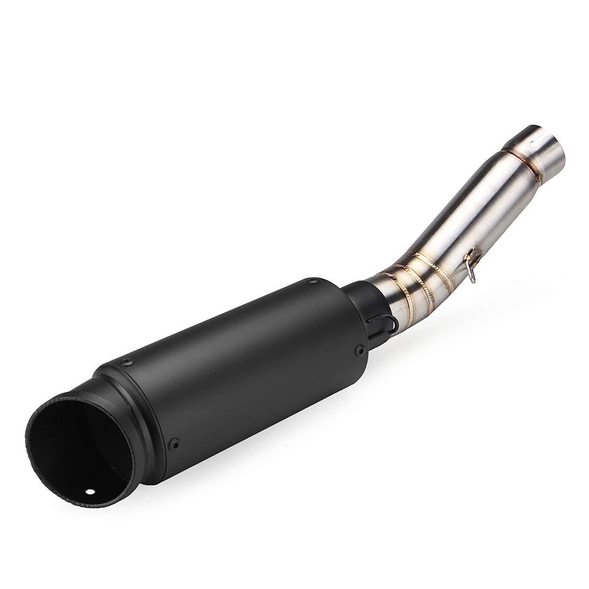 Выхлопная труба из нержавеющей стали для мотоцикла без шнуровки глушитель