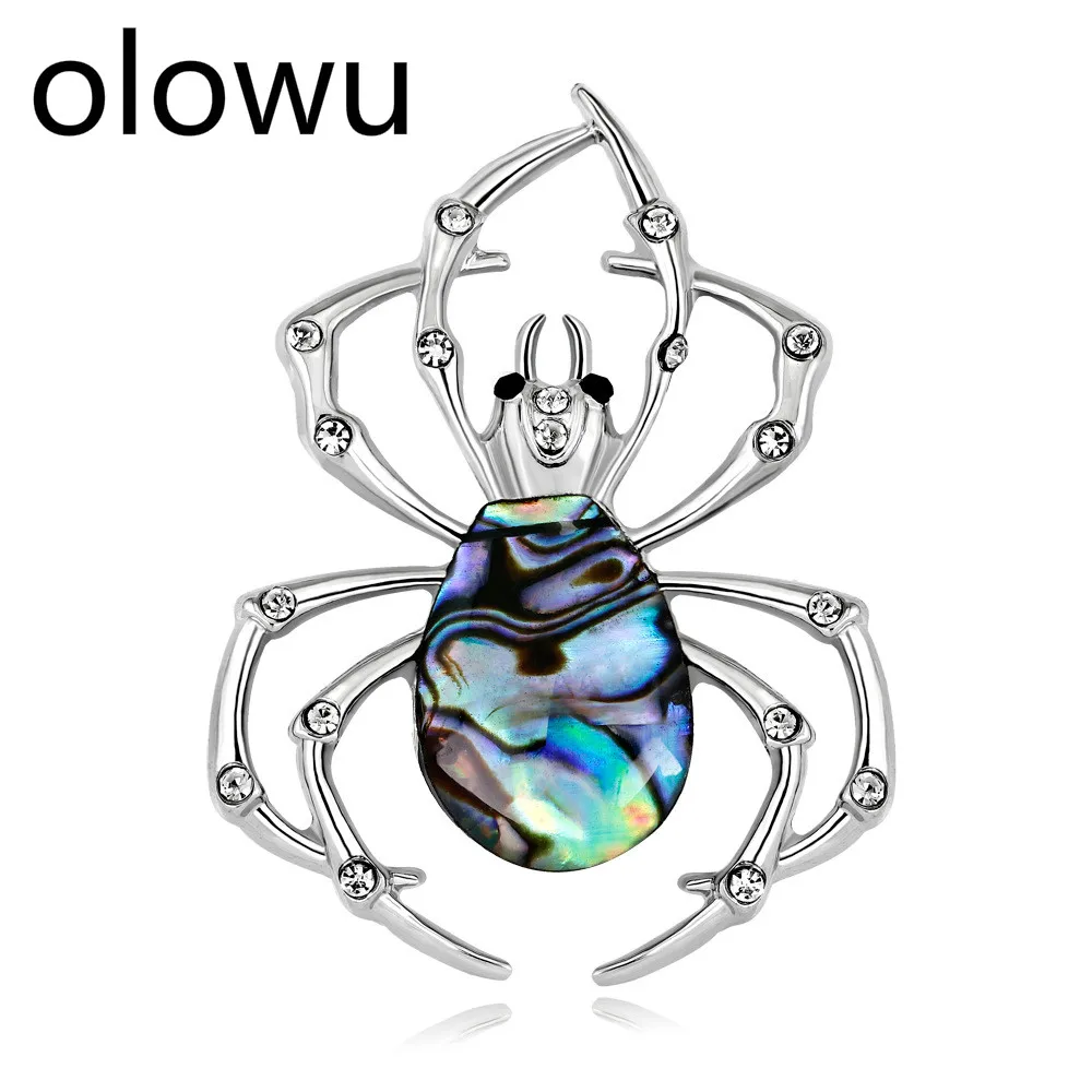 Винтажная элегантная кристаллическая брошка olowu заколки для ювелирных